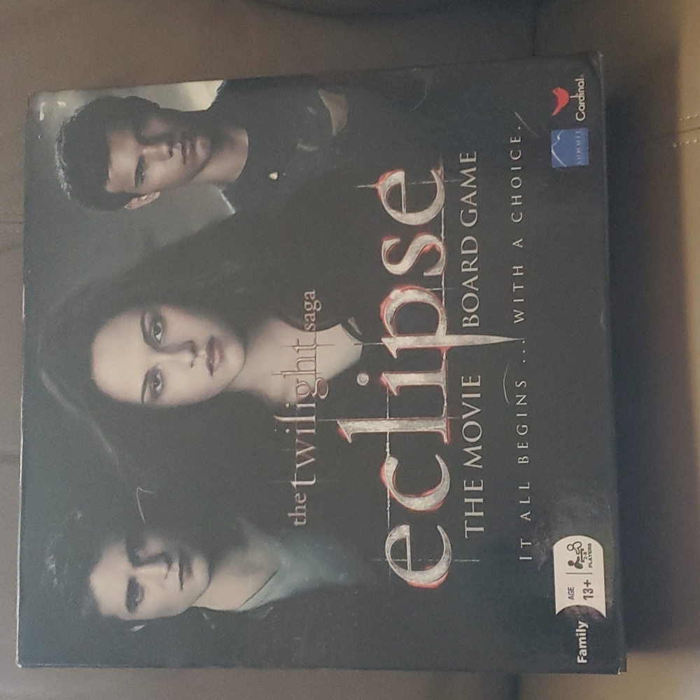 TWILIGHT ECLIPSE Board Game by Cardinal Games Ages 13+